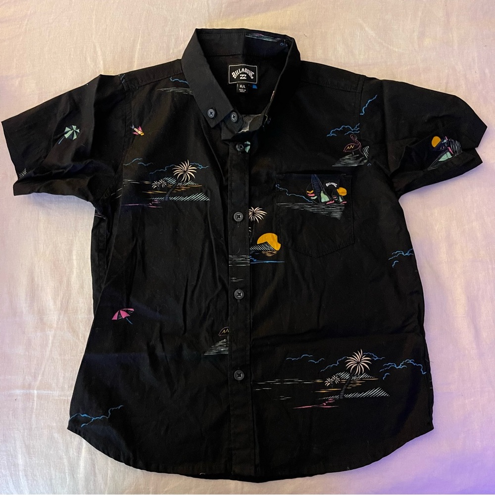 FREE SHIPPING. Kids Billabong polo